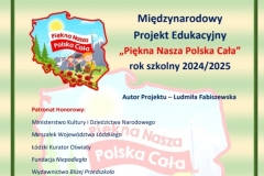 Międzynarodowy projekt  PIĘKNA NASZA POLSKA CAŁA