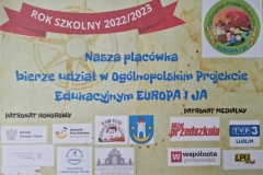 Ogólnopolski Projekt edukacyjny EUROPA I JA