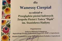 Przegląd pieśni ludowych Zespołu Pieśni i Tańca "Śląsk"